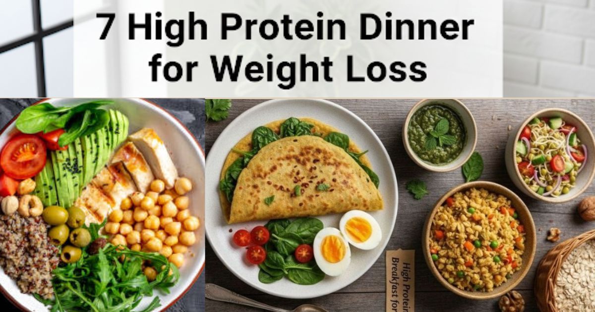 7 High Protein Dinner for Weight Loss Under 400 Calories