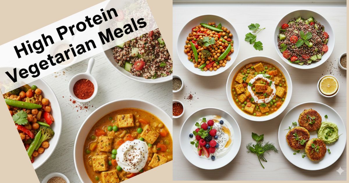 10 High-Protein Vegetarian Meals for Weight Loss – Easy & Healthy