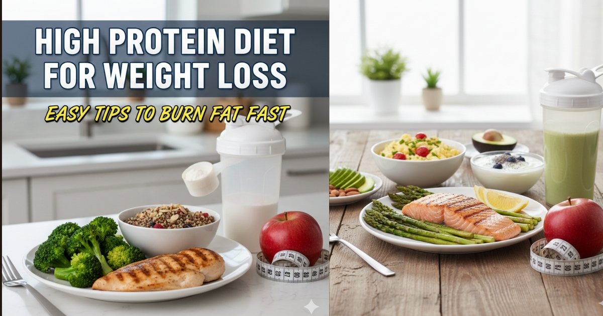Ultimate High Protein Diet Plan for Weight Loss (2026 Guide)