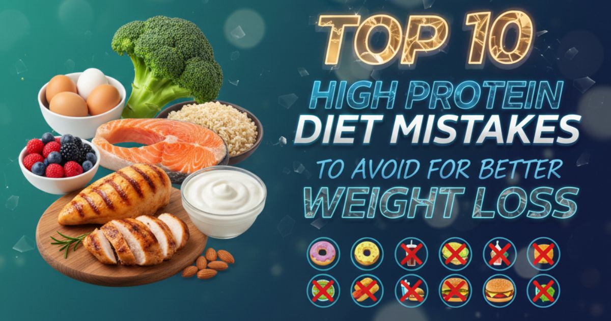 Top 10 High Protein Diet Mistakes for Weight Loss
