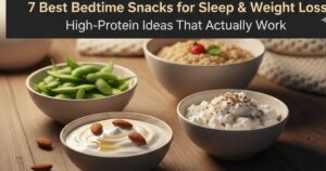 7 Best Bedtime Snacks for Sleep & Weight Loss: High-Protein Ideas That Really Work