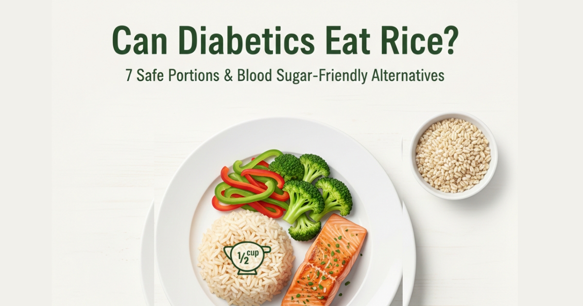Can Diabetics Eat Rice? 7 Safe Portions & Blood Sugar-Friendly Alternatives