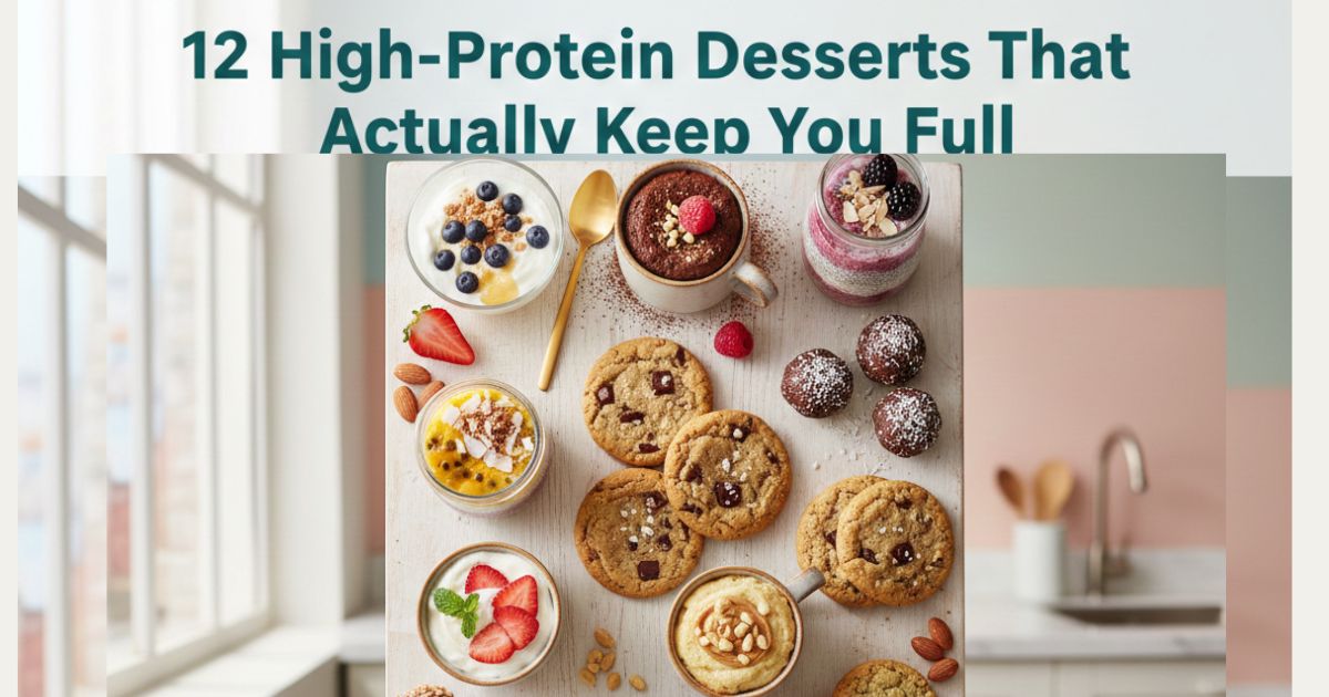 12 High-Protein Desserts That Actually Keep You Full