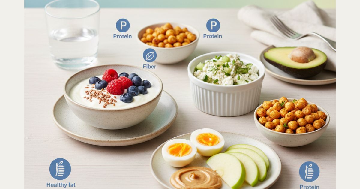 High-Protein Evening Snacks That Don’t Spike Blood Sugar