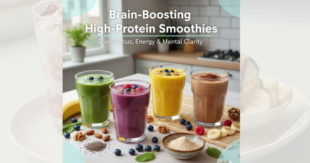Brain-Boosting High-Protein Smoothies for Focus and Mental Clarity