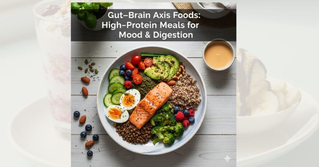 Gut–Brain Axis Foods: High-Protein Meals That Naturally Support Mood and Digestion