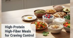 High-Protein High-Fiber Meals for Craving Control