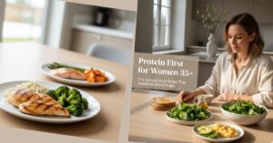 Why Women 35+ Should Eat Protein First: The Correct Meal Order for Blood Sugar Balance